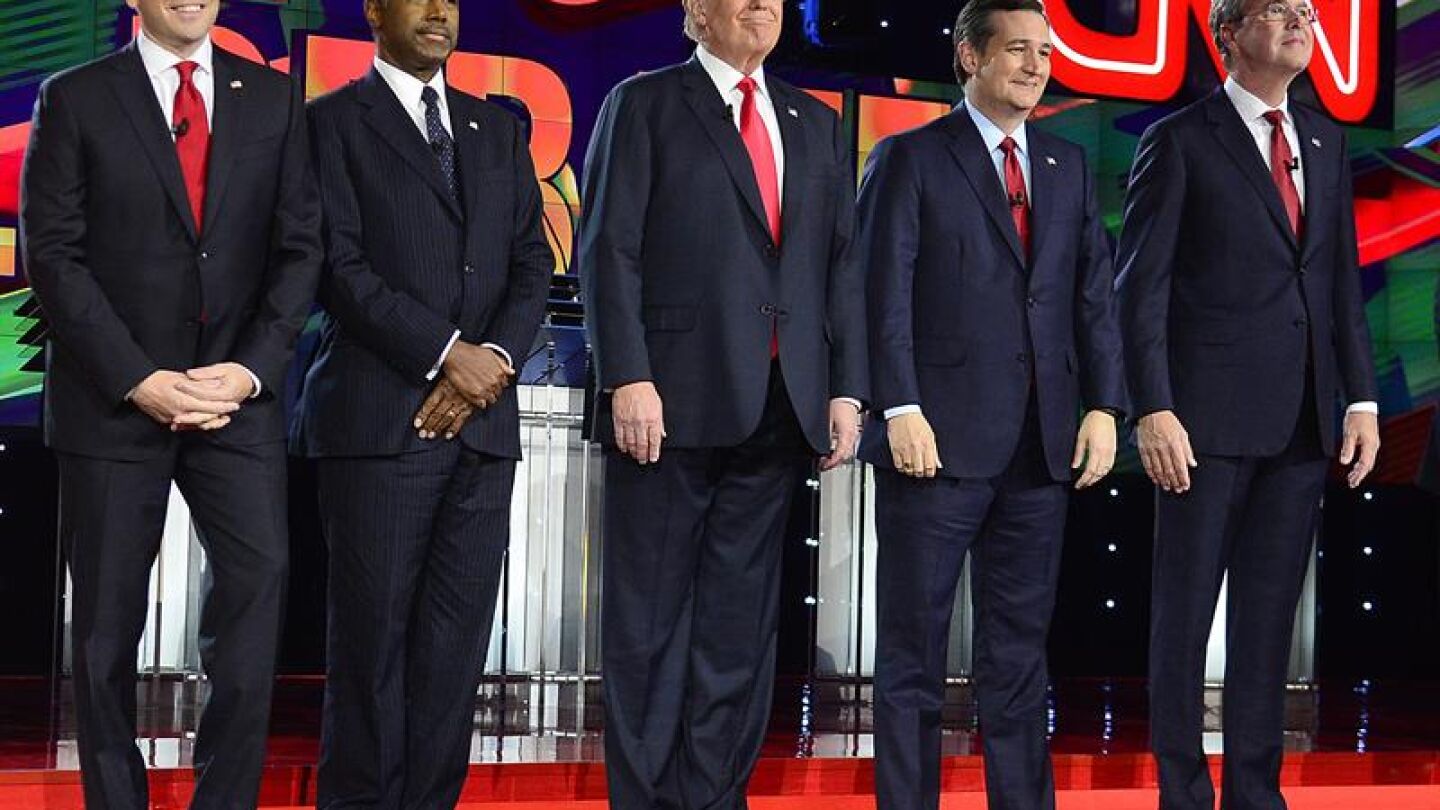 Candidatos republicanos de EEUU