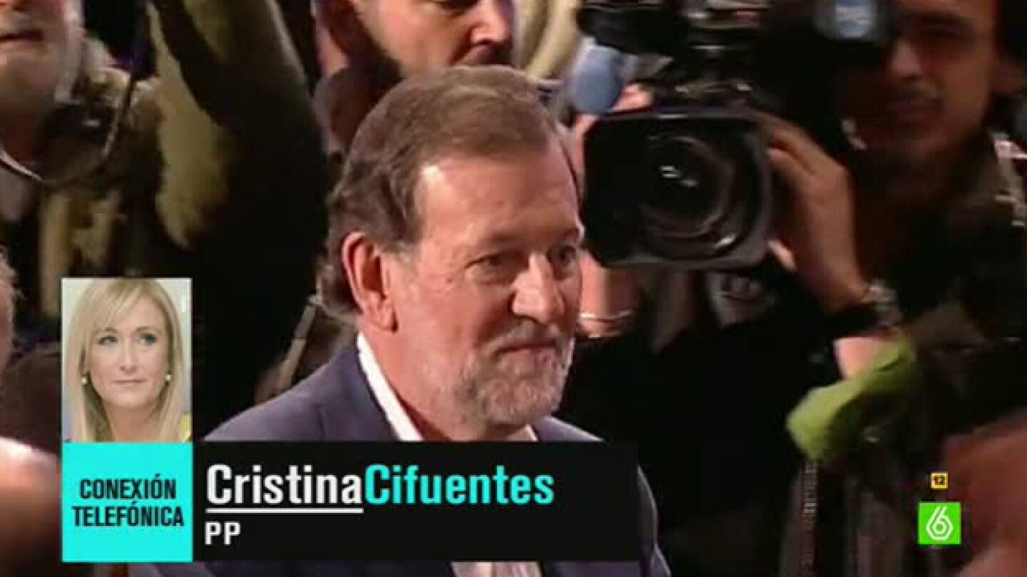 Cristina Cifuentes condena la agresi&oacute;n a Mariano Rajoy