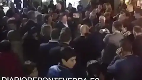 Rajoy es agredido en Pontevedra Rajoy es agredido en Pontevedra