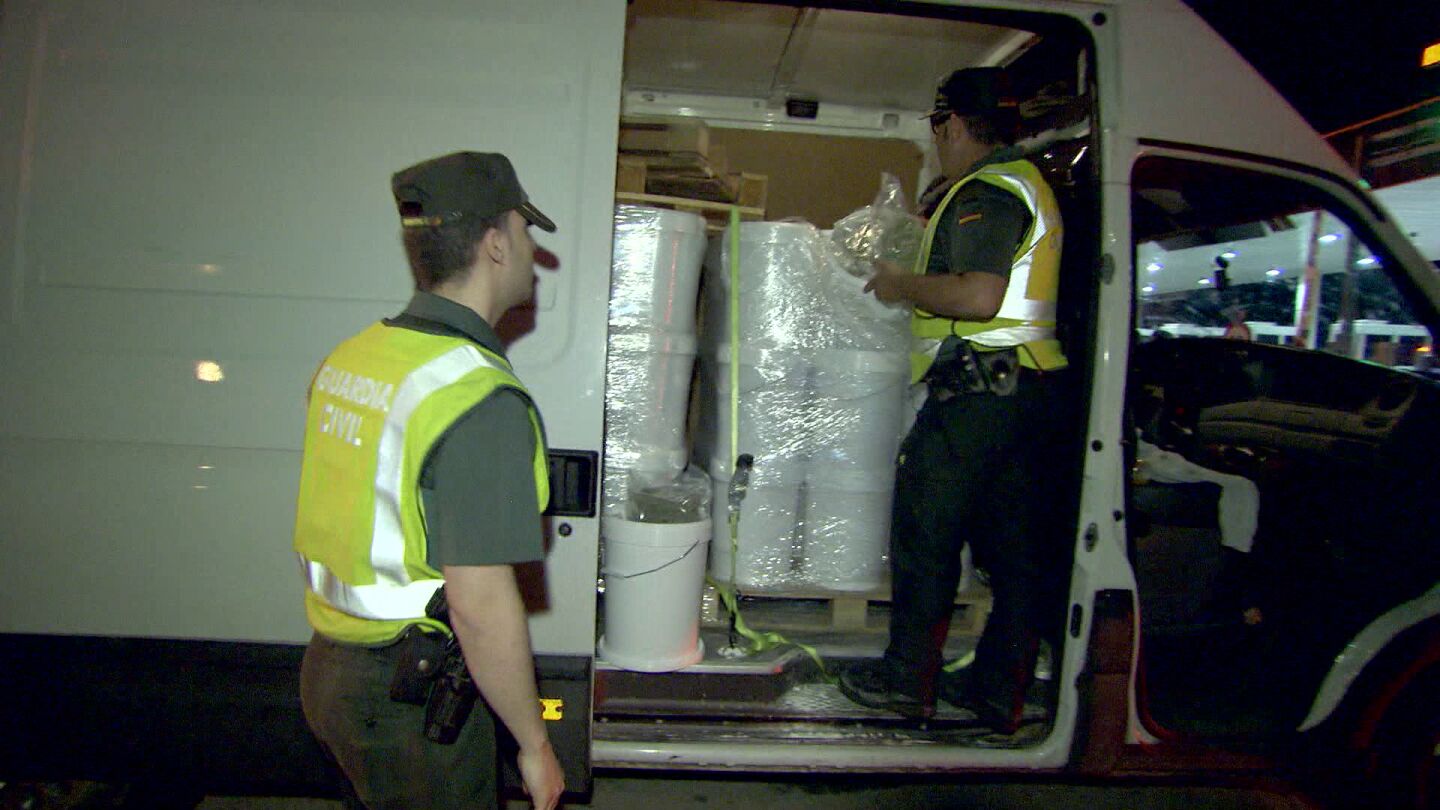 La Guardia Civil da con una mula de una red de tr&aacute;fico de drogas