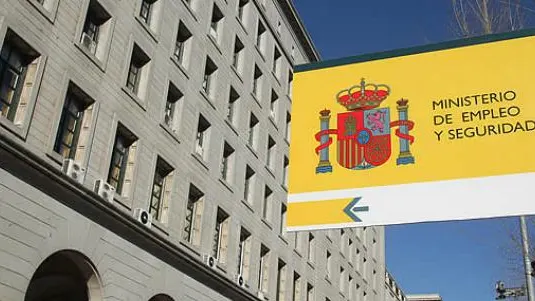 Fachada del Ministerio de Empleo y Seguridad Social