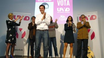 El candidato a la Presidencia del Gobierno por UPyD, Andrés Herzog
