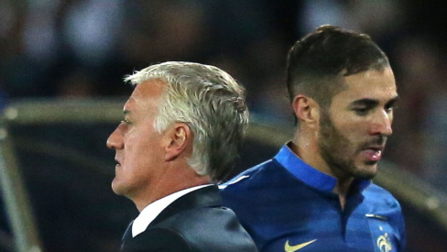 Deschamps y Benzema