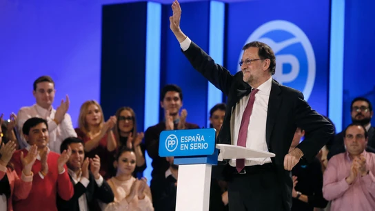 Rajoy cierra campaña en Madrid Rajoy cierra campaña en Madrid