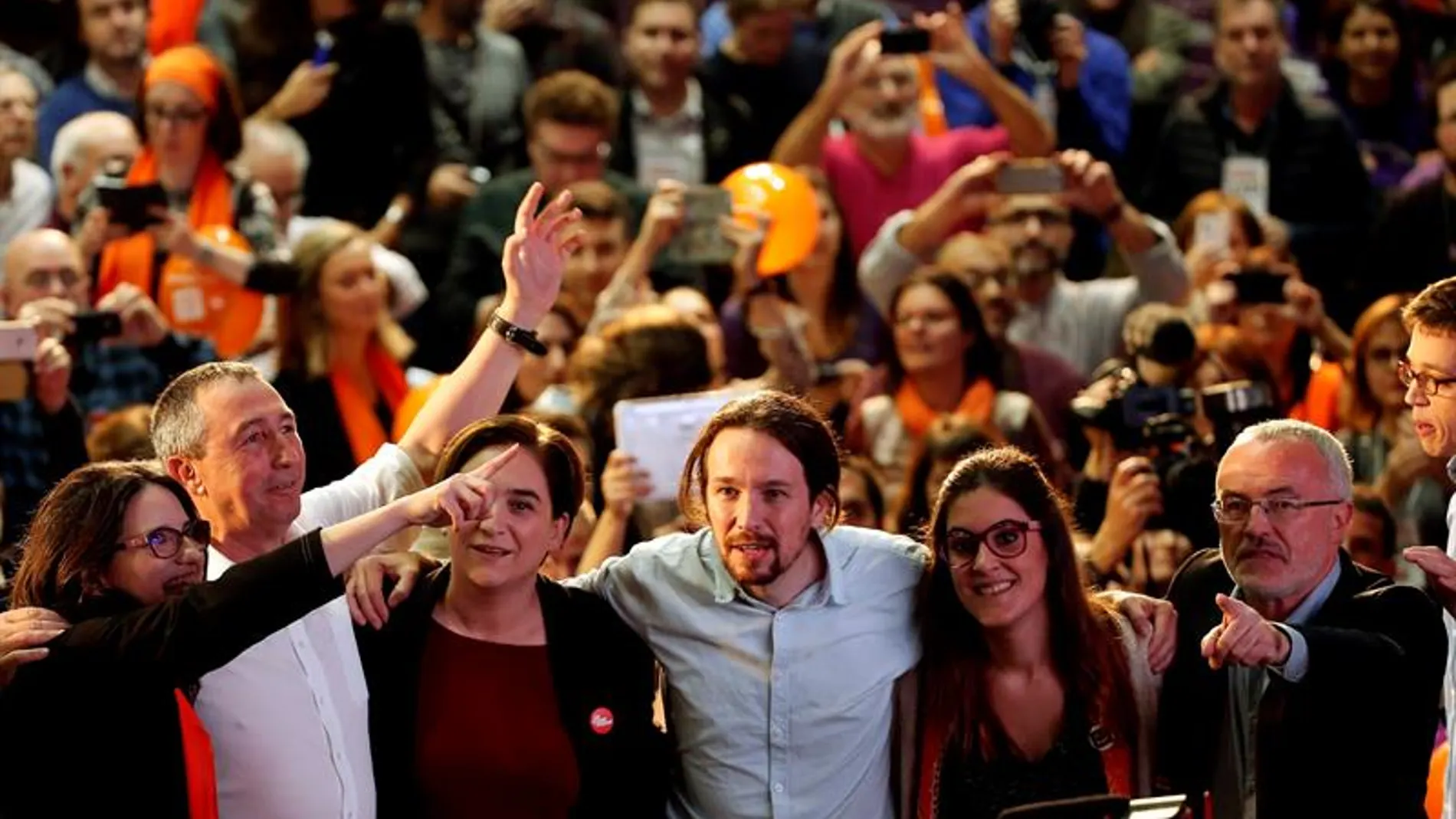 El candidato de Podemos a la Presidencia del Gobierno, Pablo Iglesias
