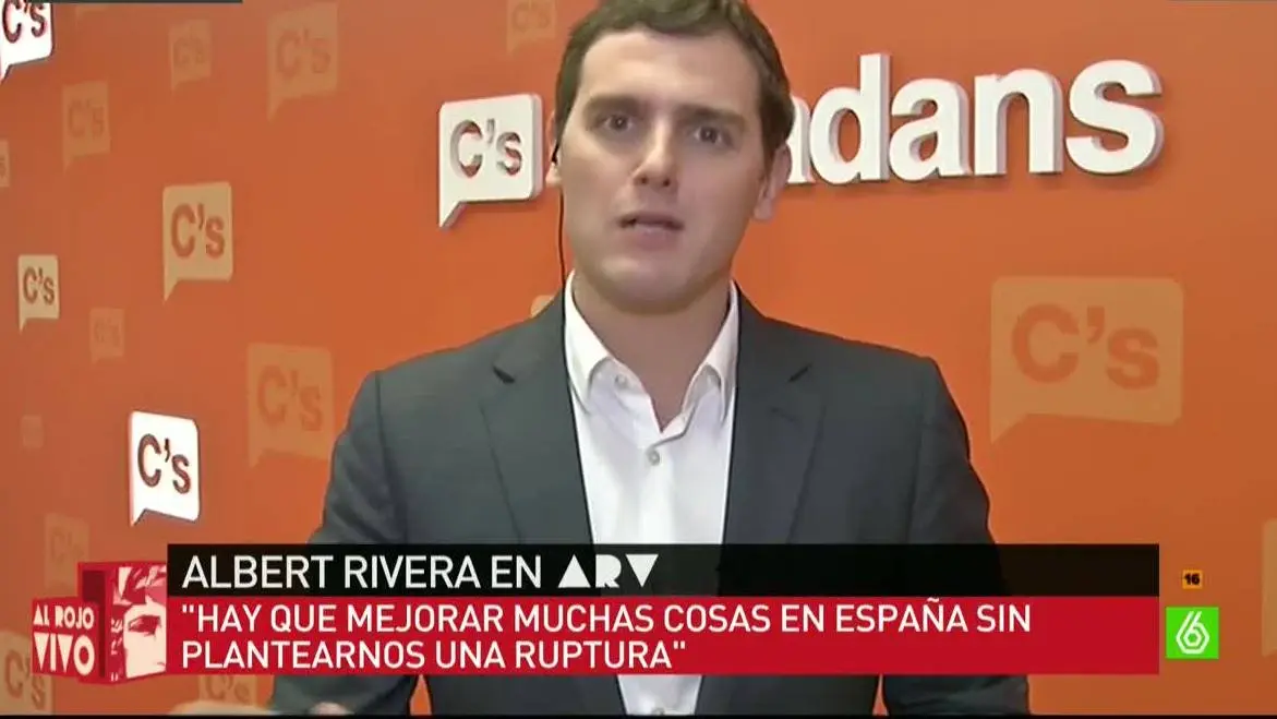 Albert Rivera, líder de Ciudadanos