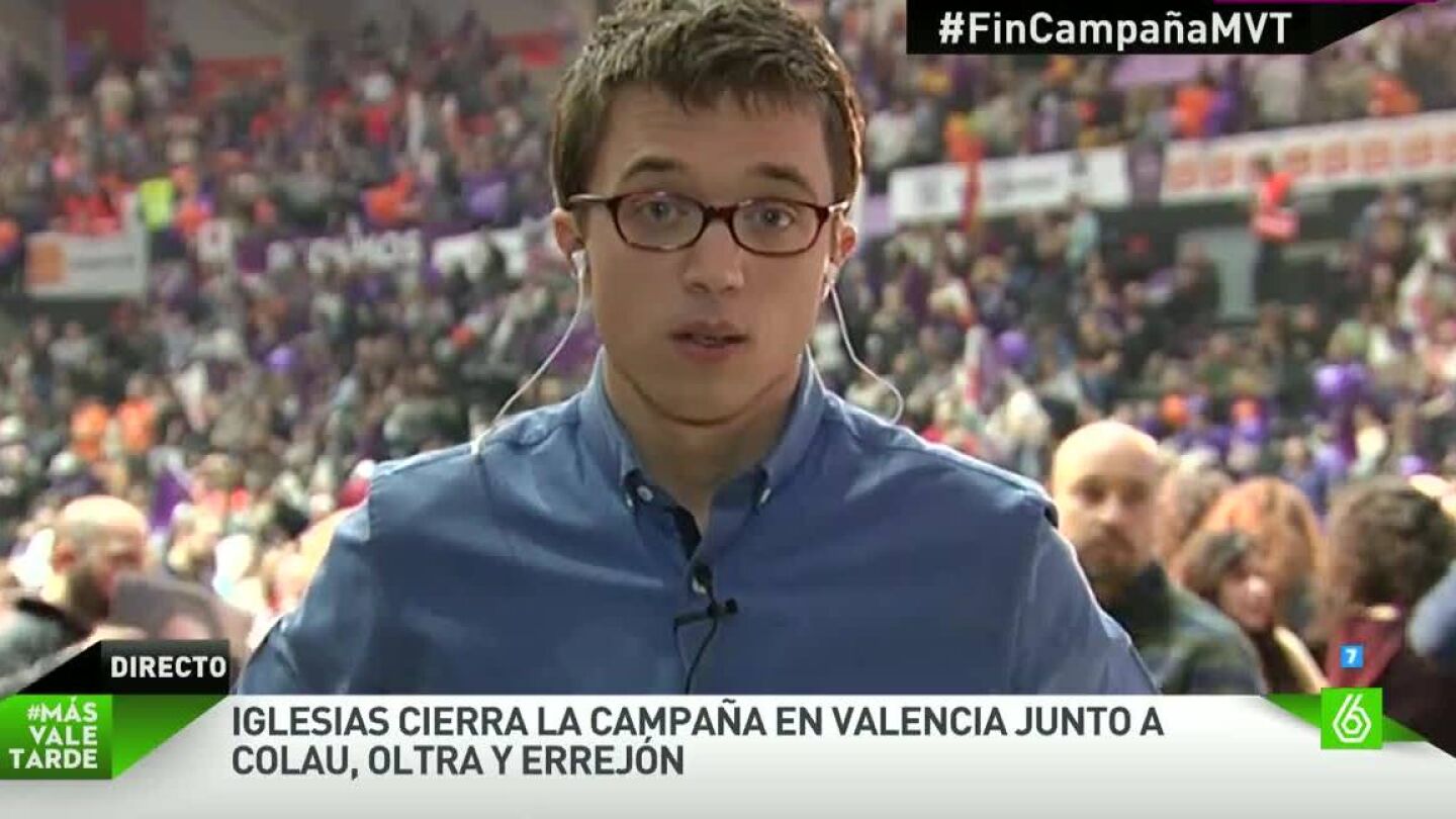 &Iacute;&ntilde;igo Errej&oacute;n, n&uacute;mero 3 de Podemos por Madrid