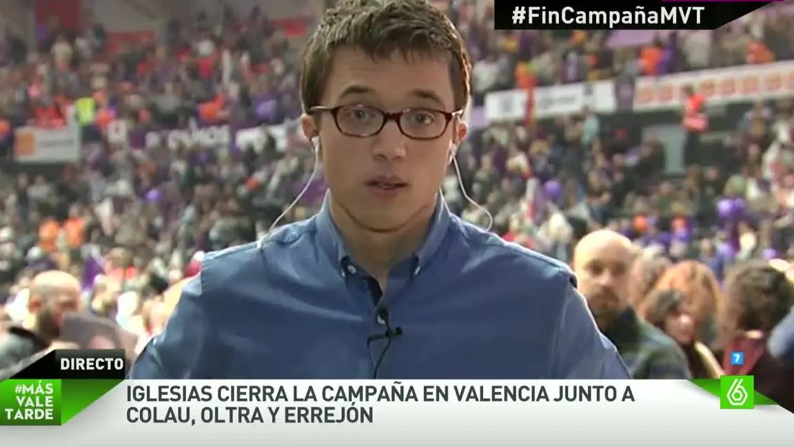 Íñigo Errejón, número 3 de Podemos por Madrid Íñigo Errejón, número 3 de Podemos por Madrid