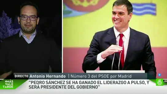 Antonio Hernando, número tres del PSOE por Madrid Antonio Hernando, número tres del PSOE por Madrid