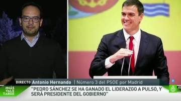 Antonio Hernando, número tres del PSOE por Madrid