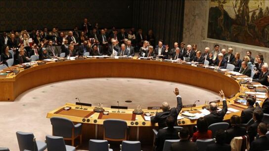 El secretario de Estado estadounidense, John Kerry, lidera una reuni&oacute;n del Consejo de Seguridad de la ONU