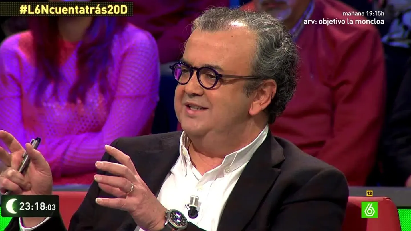 José Luis Roig en laSexta Noche José Luis Roig en laSexta Noche
