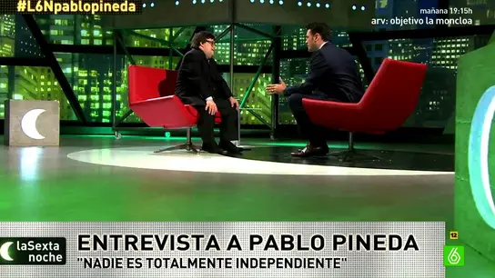 Pablo Pineda habla con Iñaki López Pablo Pineda habla con Iñaki López