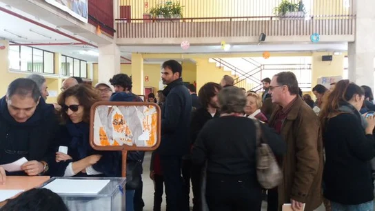 Colegio electoral donde ha votado Mariano Rajoy Colegio electoral donde ha votado Mariano Rajoy