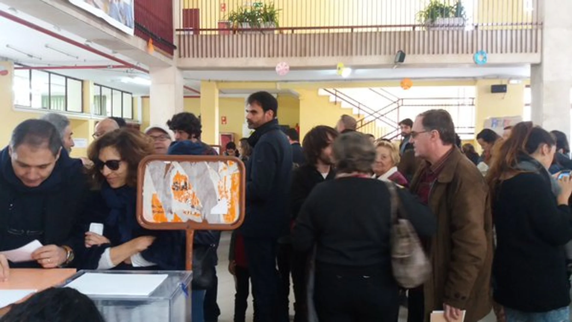 Colegio electoral donde ha votado Mariano Rajoy