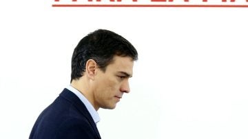 El secretario general del PSOE y candidato a presidente del Gobierno, Pedro Sánchez