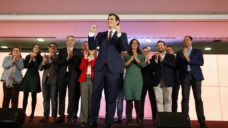 El líder de Ciudadanos, Albert Rivera 