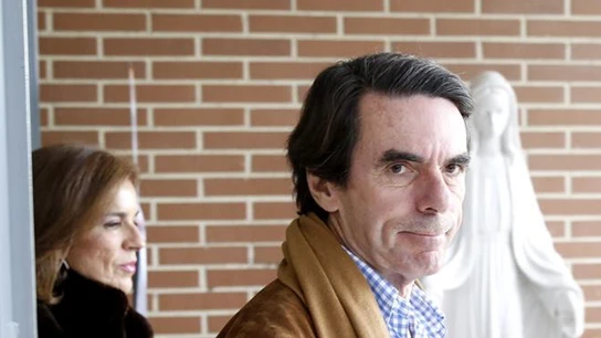 José María Aznar y Ana Botella en una imagen de archivo José María Aznar y Ana Botella en una imagen de archivo