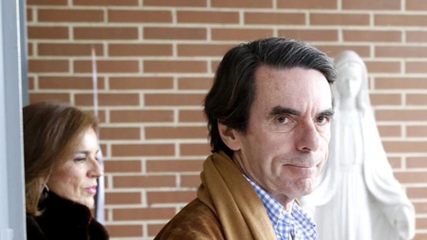 José María Aznar y Ana Botella en una imagen de archivo José María Aznar y Ana Botella en una imagen de archivo