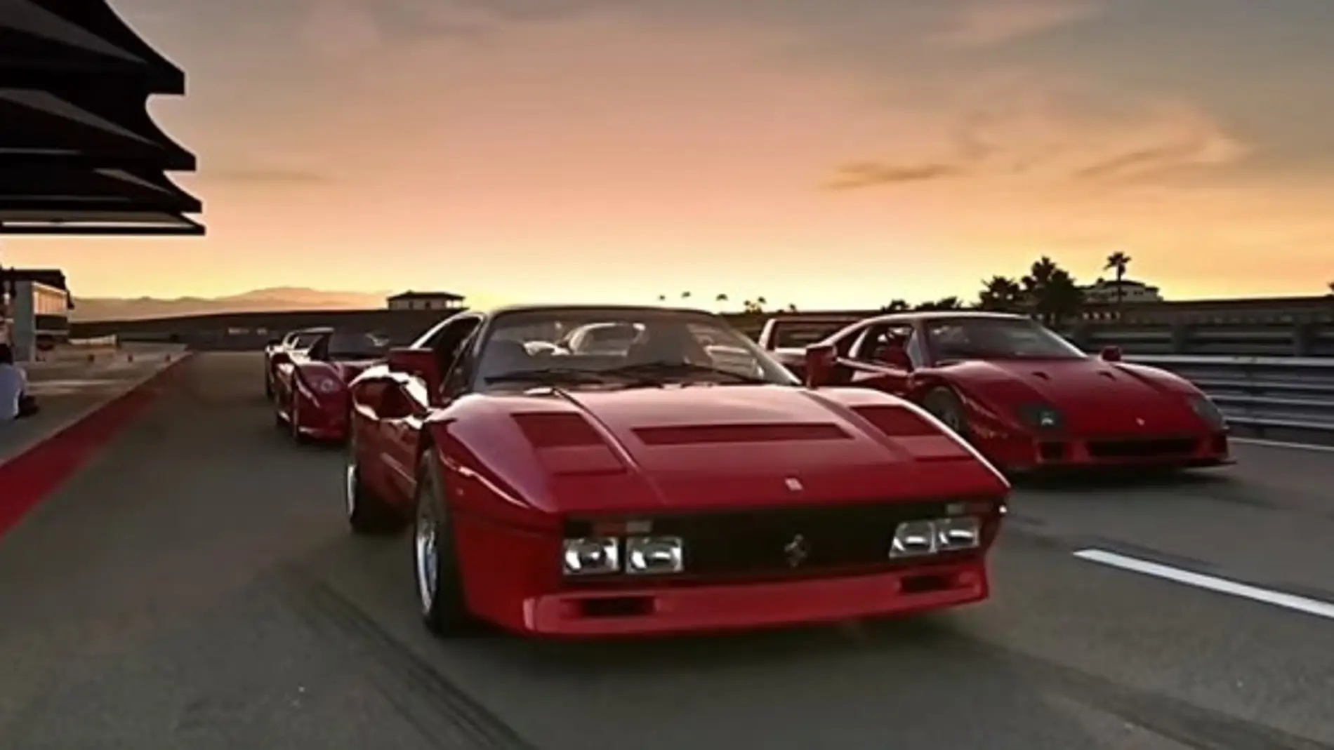 Varios Ferrari históricos