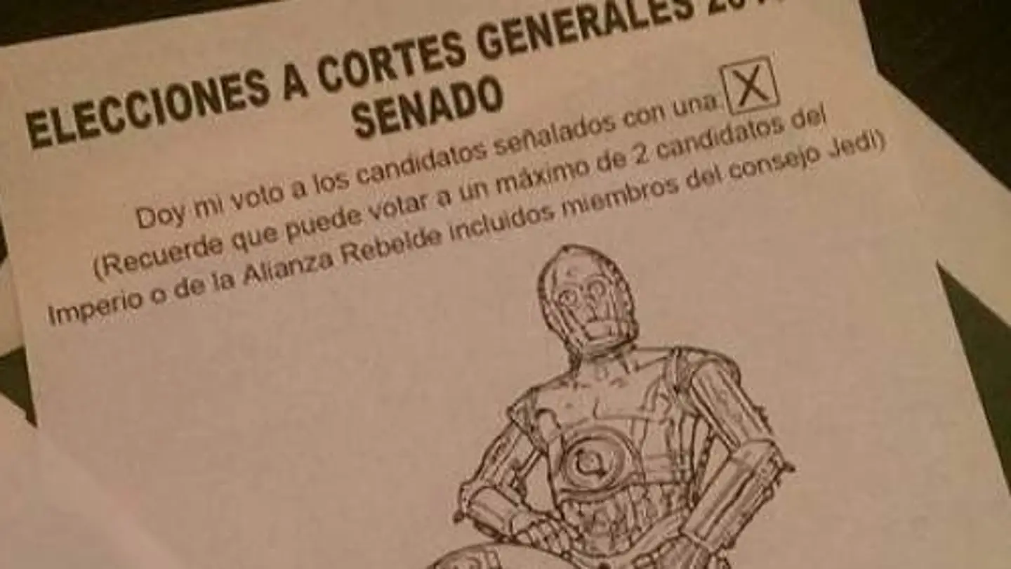 Voto nulo elecciones 20D Voto nulo elecciones 20D