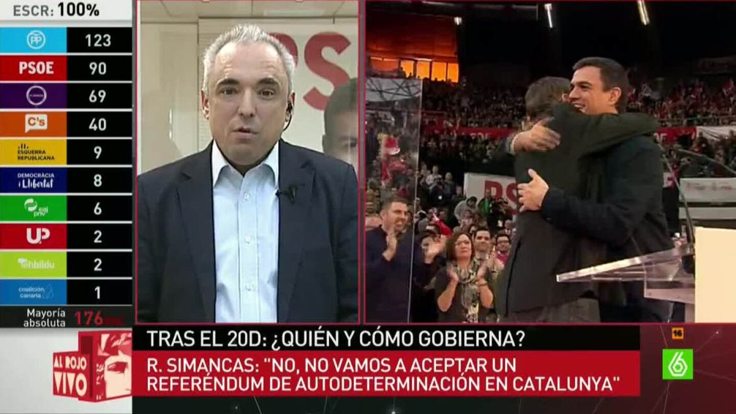 Rafael Simancas, n&uacute;mero cinco del PSOE por Madrid