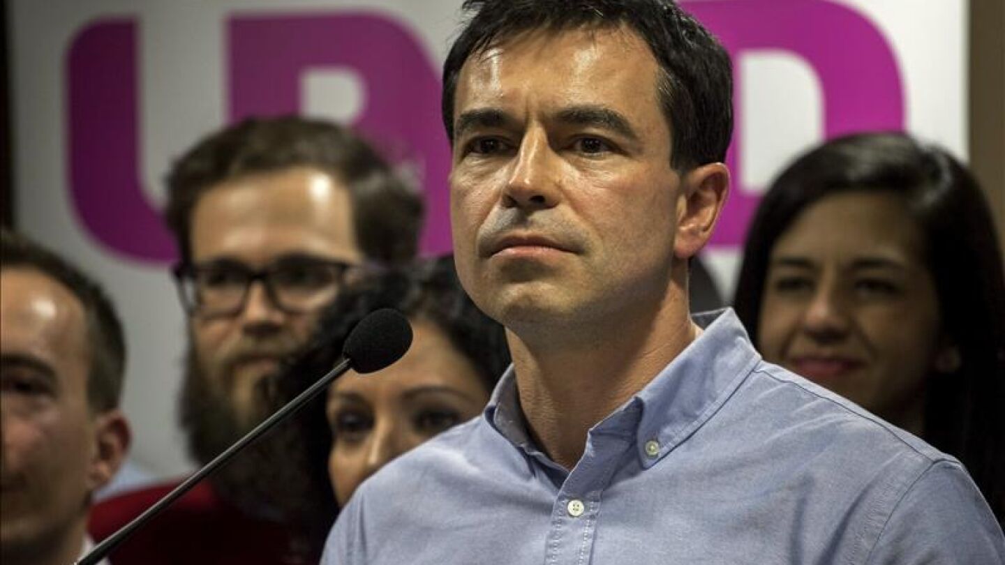 El l&iacute;der y candidato de Uni&oacute;n Progreso y Democracia