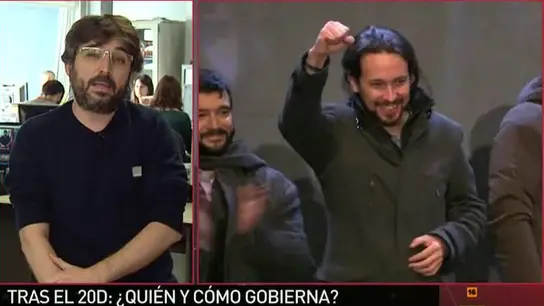 Jordi Évole, sobre los resultados electorales del 20D Jordi Évole, sobre los resultados electorales del 20D