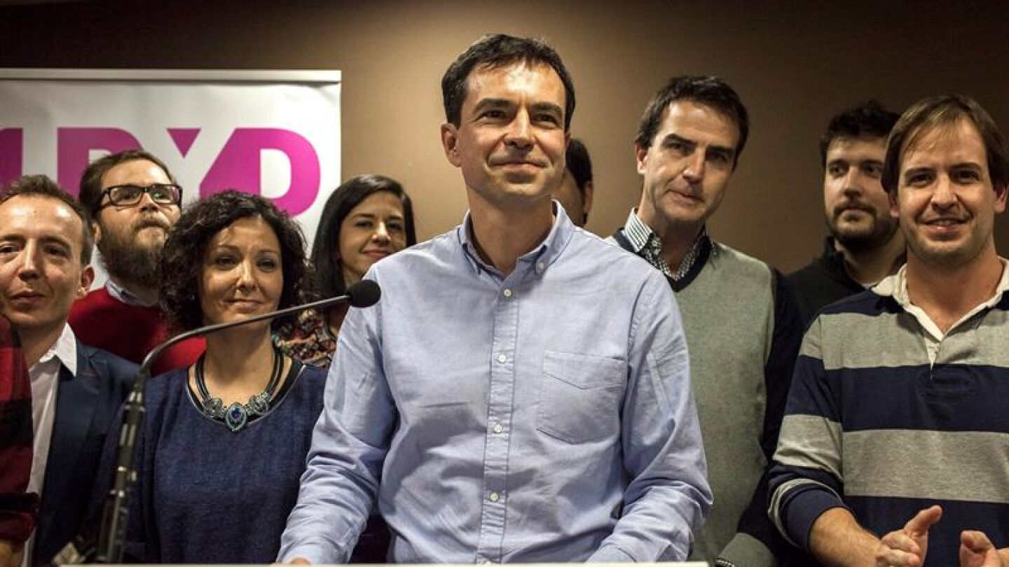 El l&iacute;der de UPyD, Andr&eacute;s Herzog