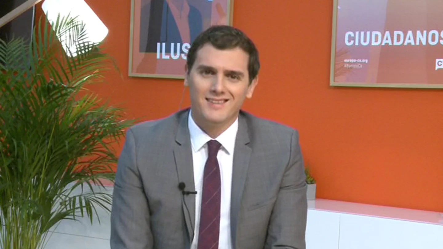 Albert Rivera, en Espejo Público Albert Rivera, en Espejo Público