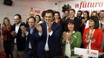 El secretario general y candidato del PSOE al Congreso, Pedro Sánchez