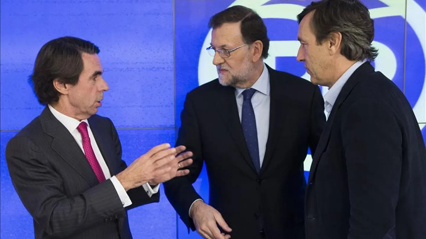 Mariano Rajoy y José María Aznar Mariano Rajoy y José María Aznar