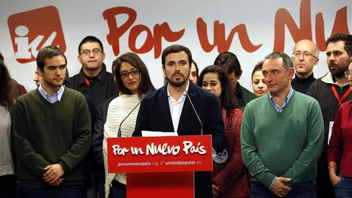 El candidato de UP-IU El candidato de UP-IU