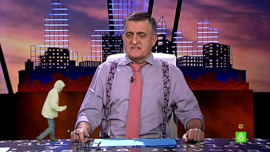 El Gran Wyoming: "El pactómetro de García-Ferreras está a dos declaraciones más de Rajoy de explotar" El Gran Wyoming: "El pactómetro de García-Ferreras está a dos declaraciones más de Rajoy de explotar"