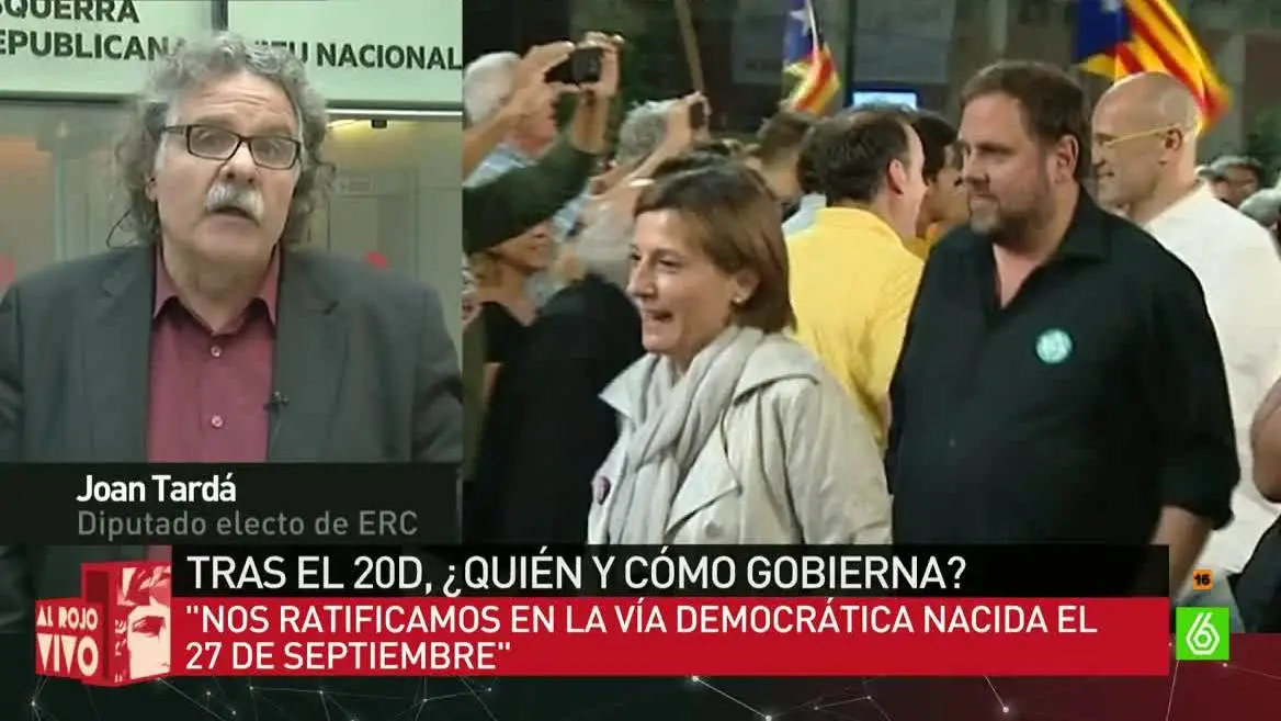 Joan Tardá, diputado electo de ERC Joan Tardá, diputado electo de ERC