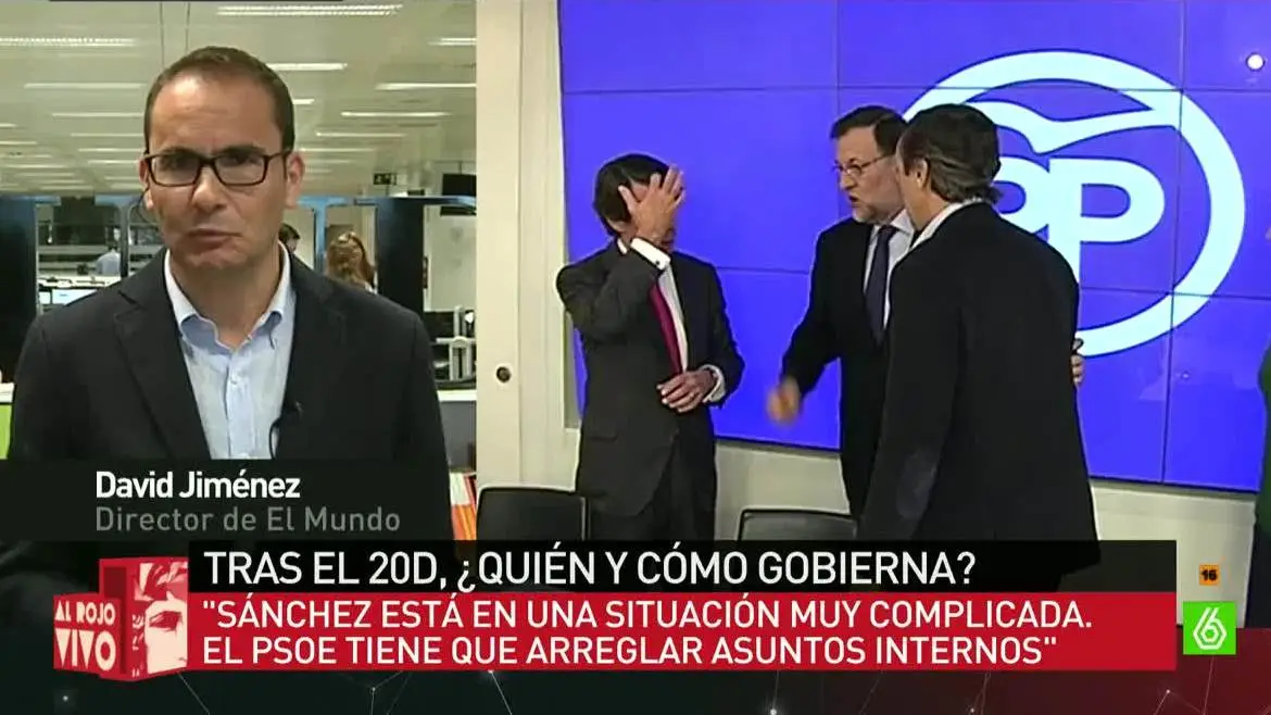 David Jiménez, director de El Mundo David Jiménez, director de El Mundo