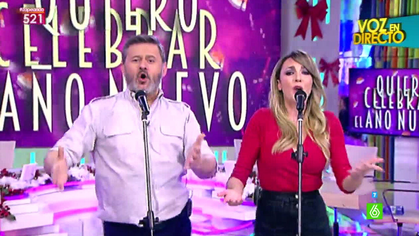 Zapeando estrena su villancico rumbero para el A&ntilde;o Nuevo interpretado por Anna Simon y Miki Nadal