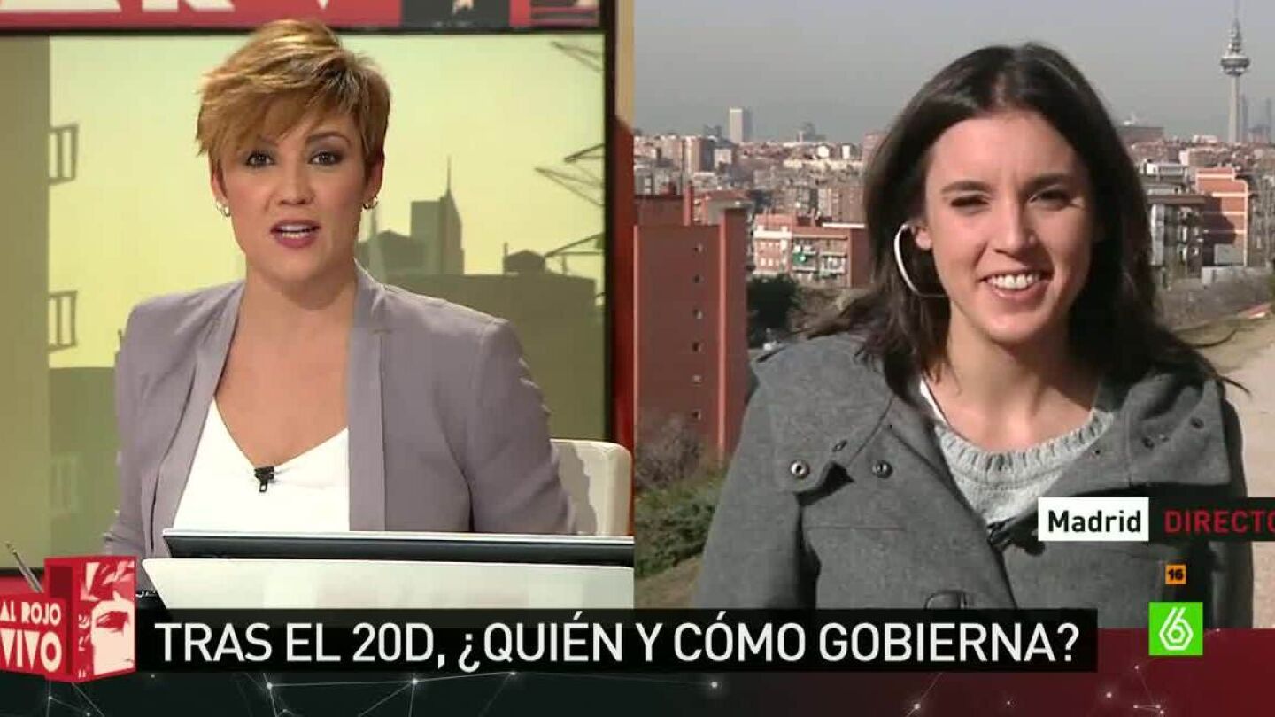 Irene Montero, diputada de Podemos