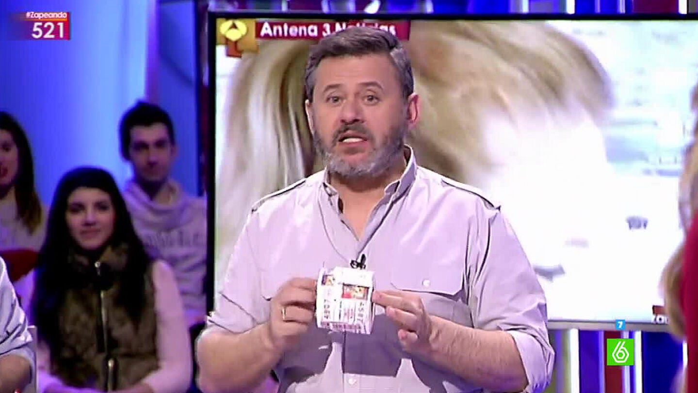 Miki Nadal propone un papel higi&eacute;nico de d&eacute;cimos: "Es una forma muy literal de saber qu&eacute; hacer con tus billeres de loter&iacute;a no premiados"