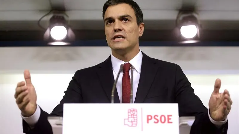 Pedro Sánchez, en rueda de prensa