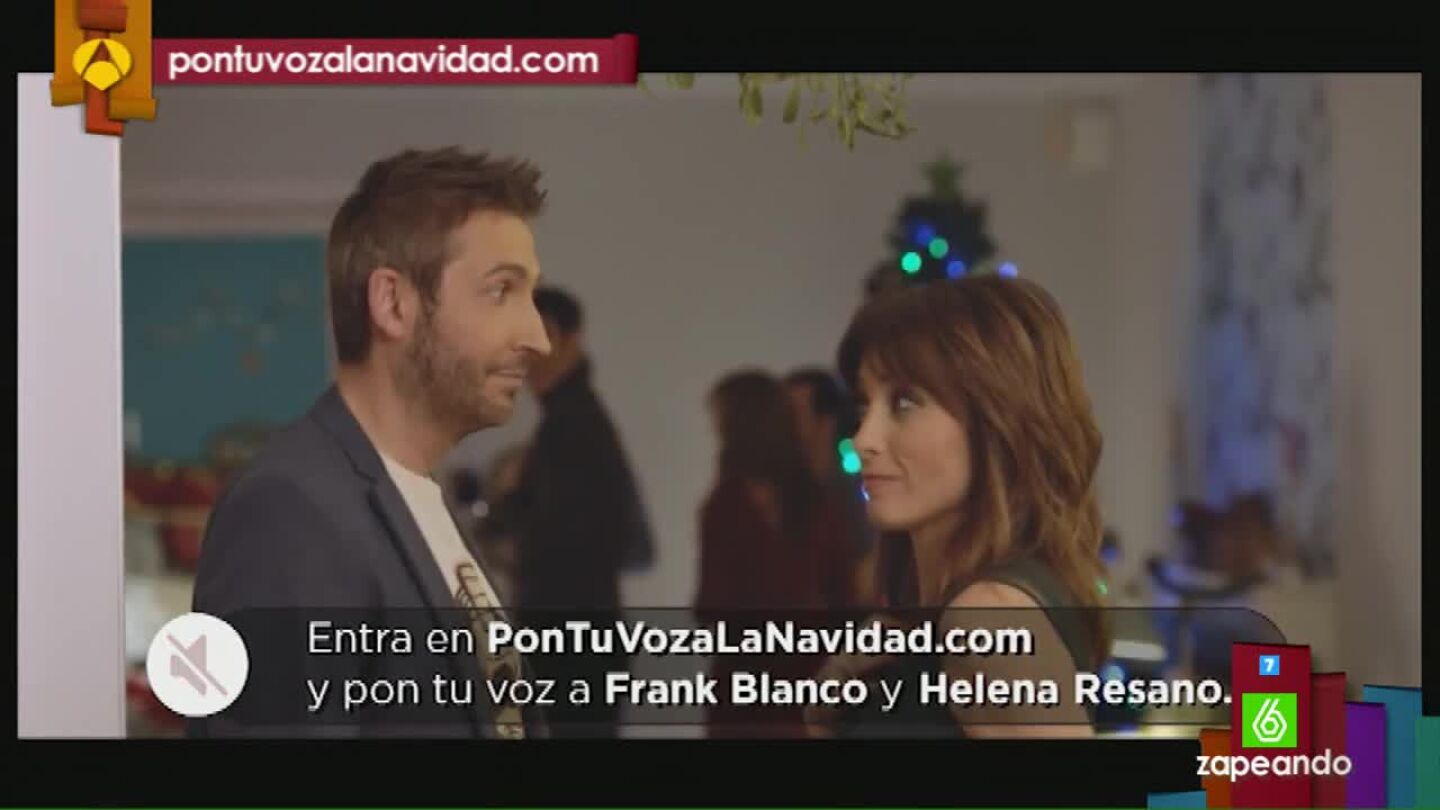 Miki Nadal y Anna Simon ponen voz a Frank Blanco y Helena Resano en la nueva campa&ntilde;a navide&ntilde;a de Atresmedia