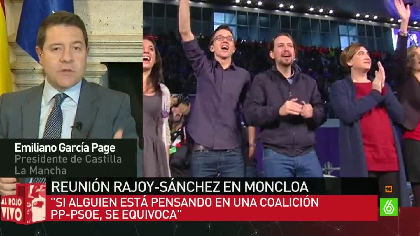 Emiliano Garc&iacute;a Page, presidente de Castilla-La Mancha