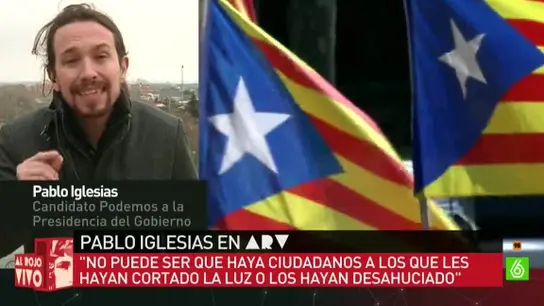 Pablo Iglesias, sobre la independencia catalana Pablo Iglesias, sobre la independencia catalana