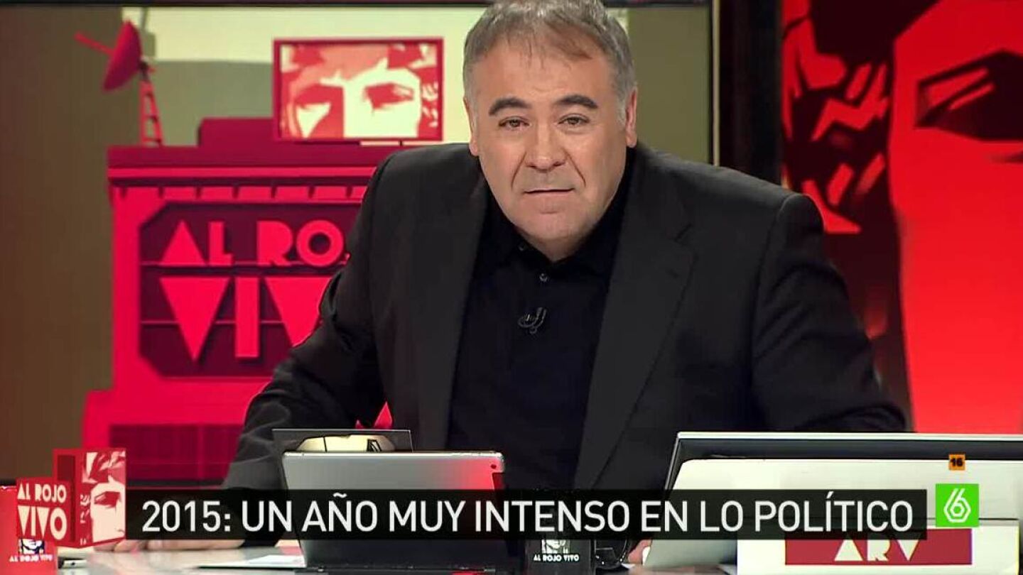 Antonio Garc&iacute;a Ferreras, presentador de 'Al Rojo Vivo'
