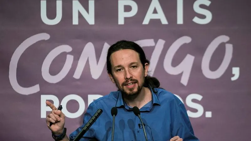 El secretario general de Podemos, Pablo Iglesias El secretario general de Podemos, Pablo Iglesias