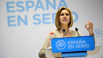 María Dolores de Cospedal, secretaria general del Partido Popular