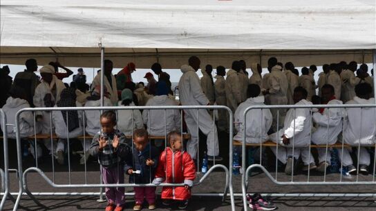  La Marina italiana rescata a 371 migrantes en el Meditarr&aacute;neo
