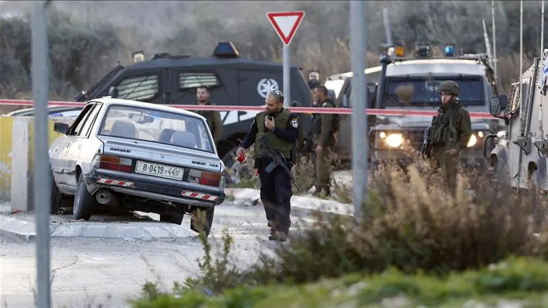 Enfrentamientos entre israelíes y palestinos en Jerusalén