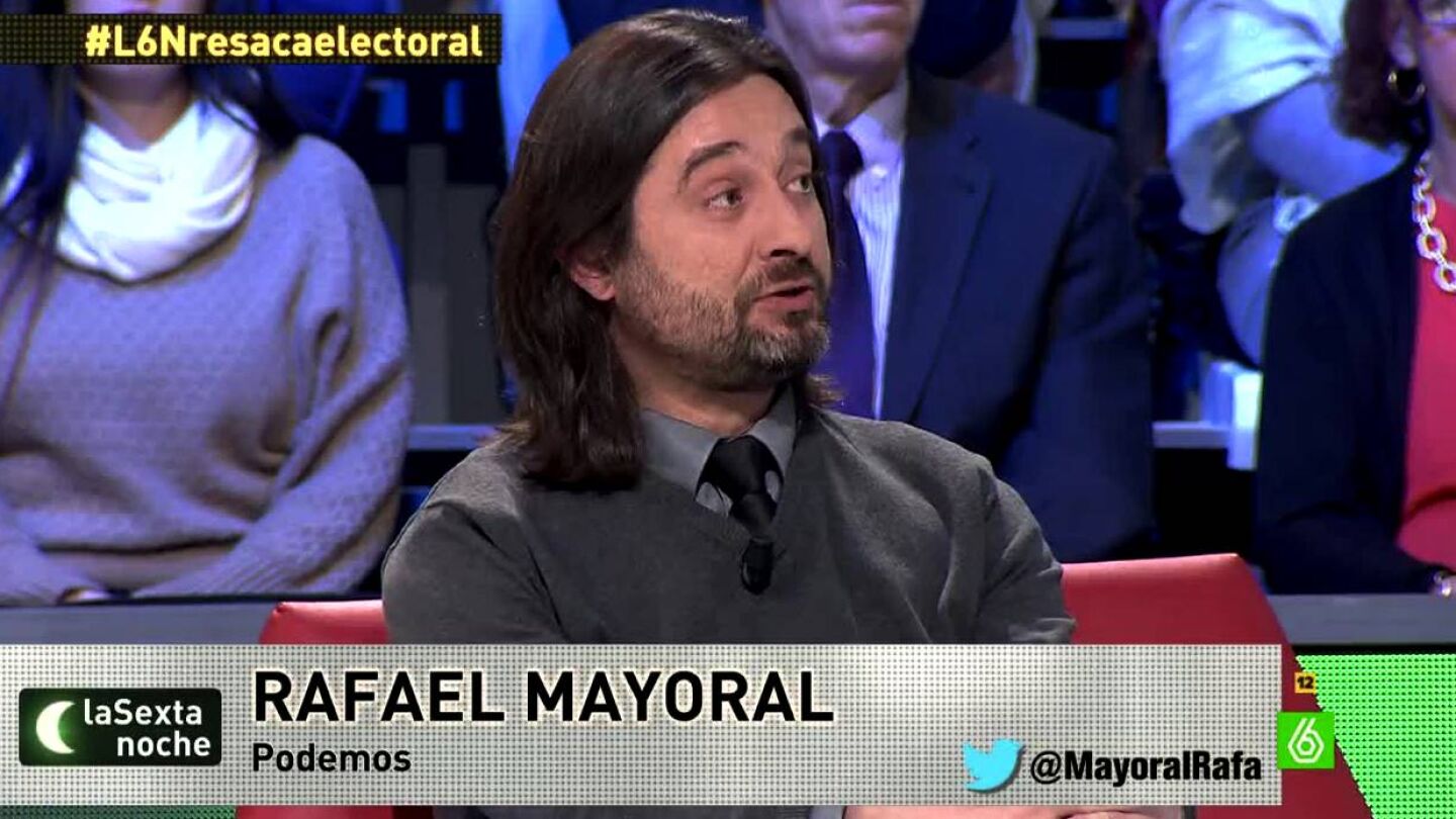 Rafael Mayoral en laSexta Noche