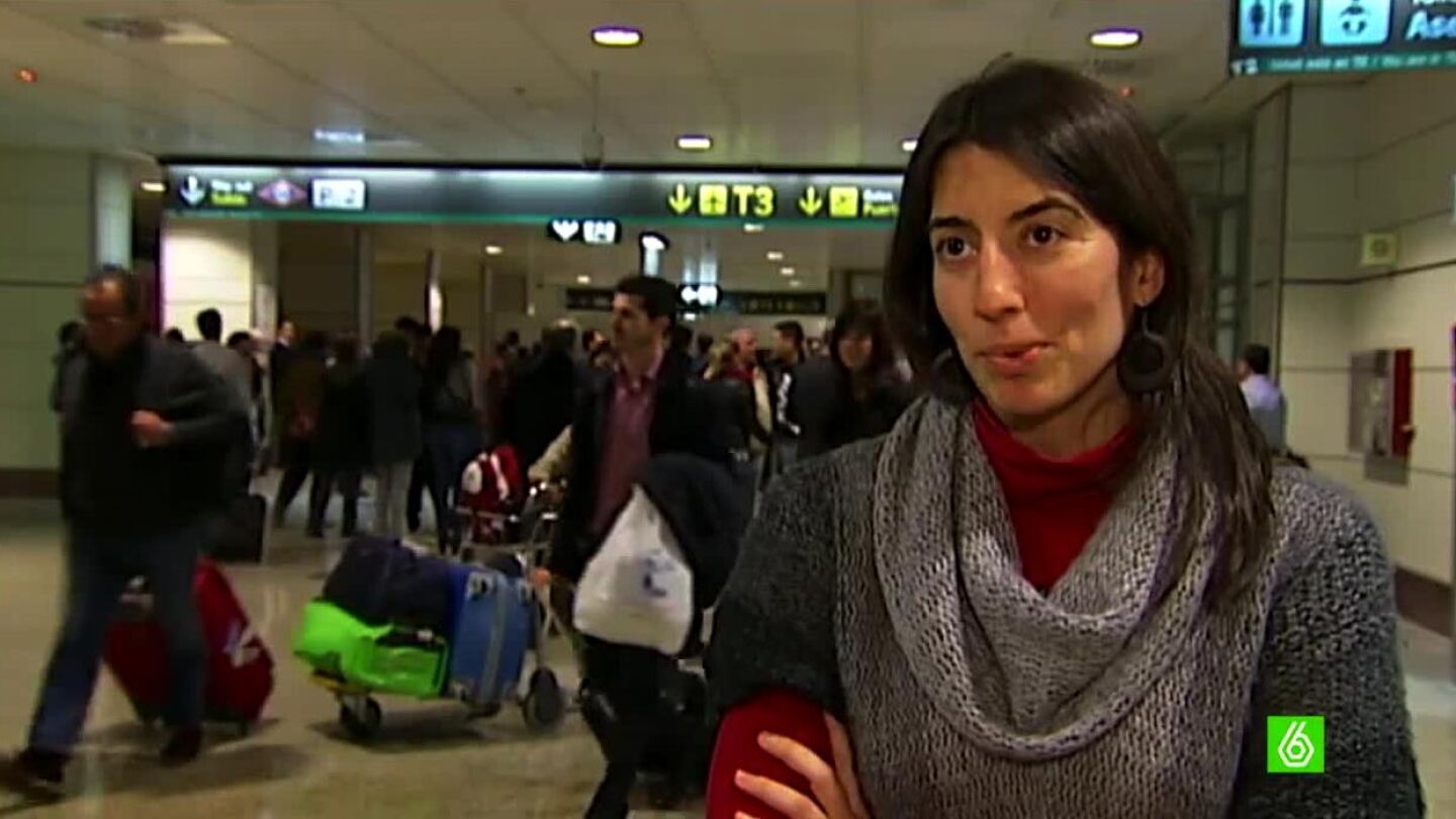 Mar&iacute;a, emigrante espa&ntilde;ola